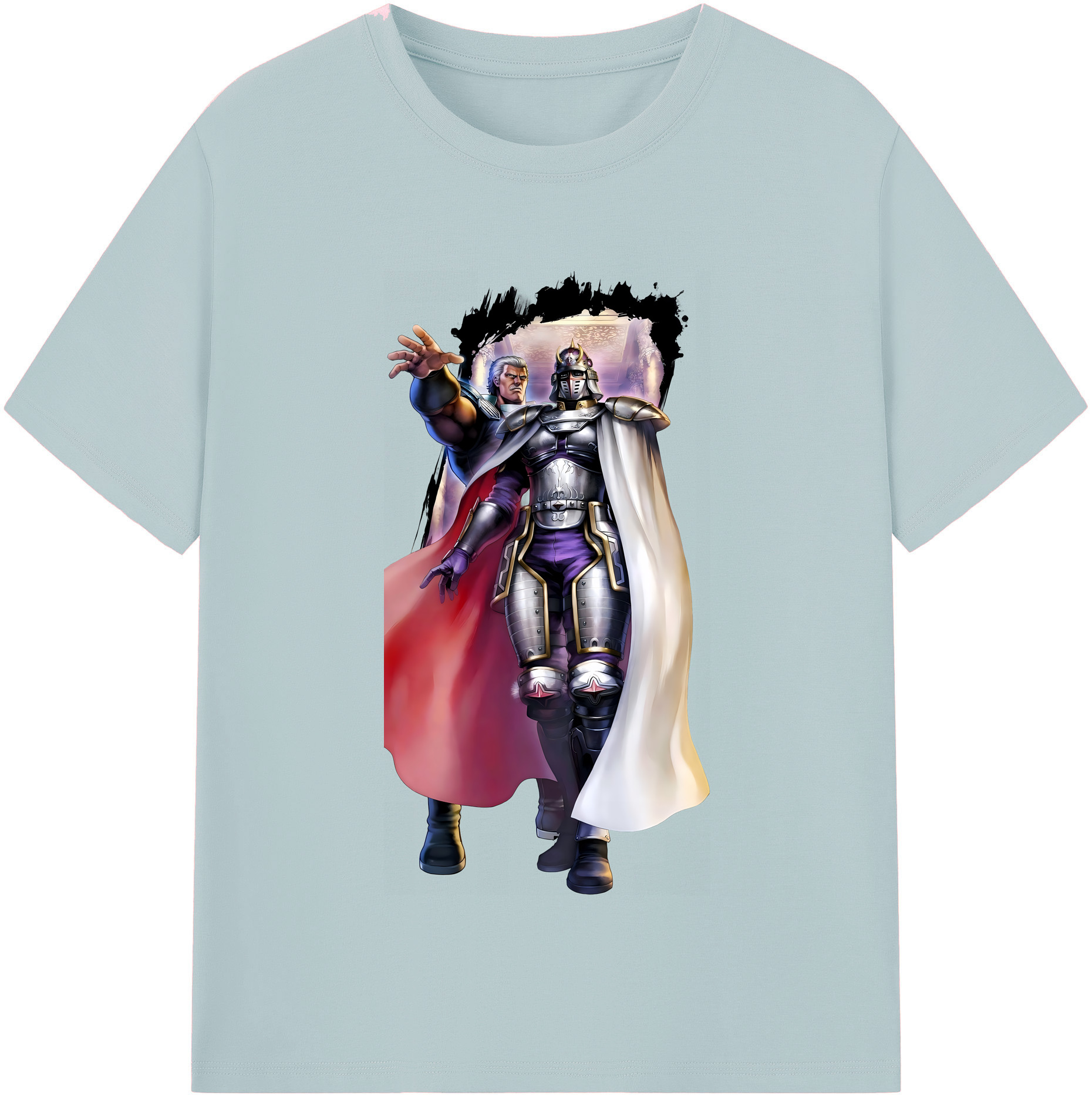 （画像用） 北斗の拳 Fist of the North Star 綿100％半袖Tシャツ（フロントプリント）
